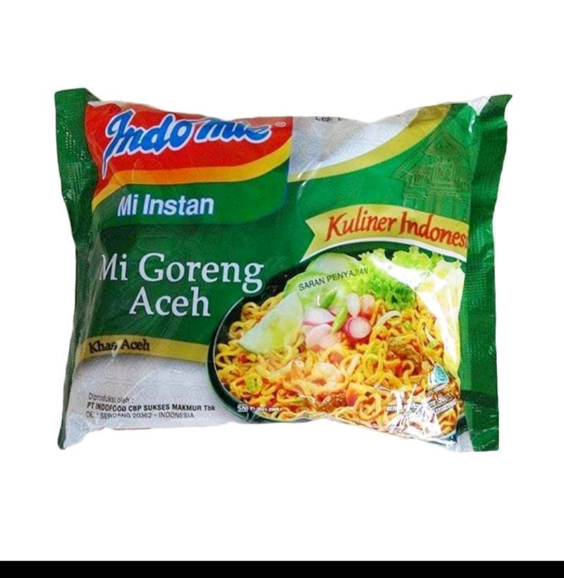 Mi Indomie goreng aceh